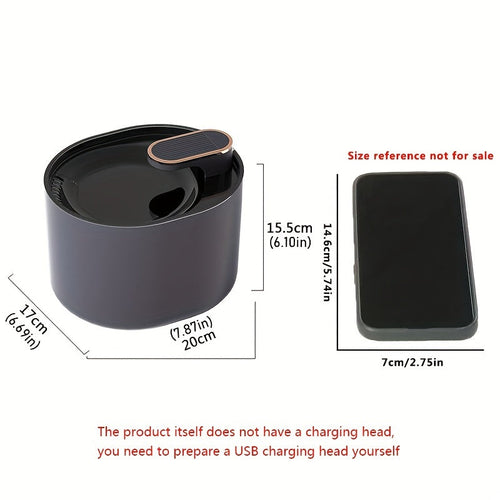 Automatic USB Cat Water Fountain Fresh Flow