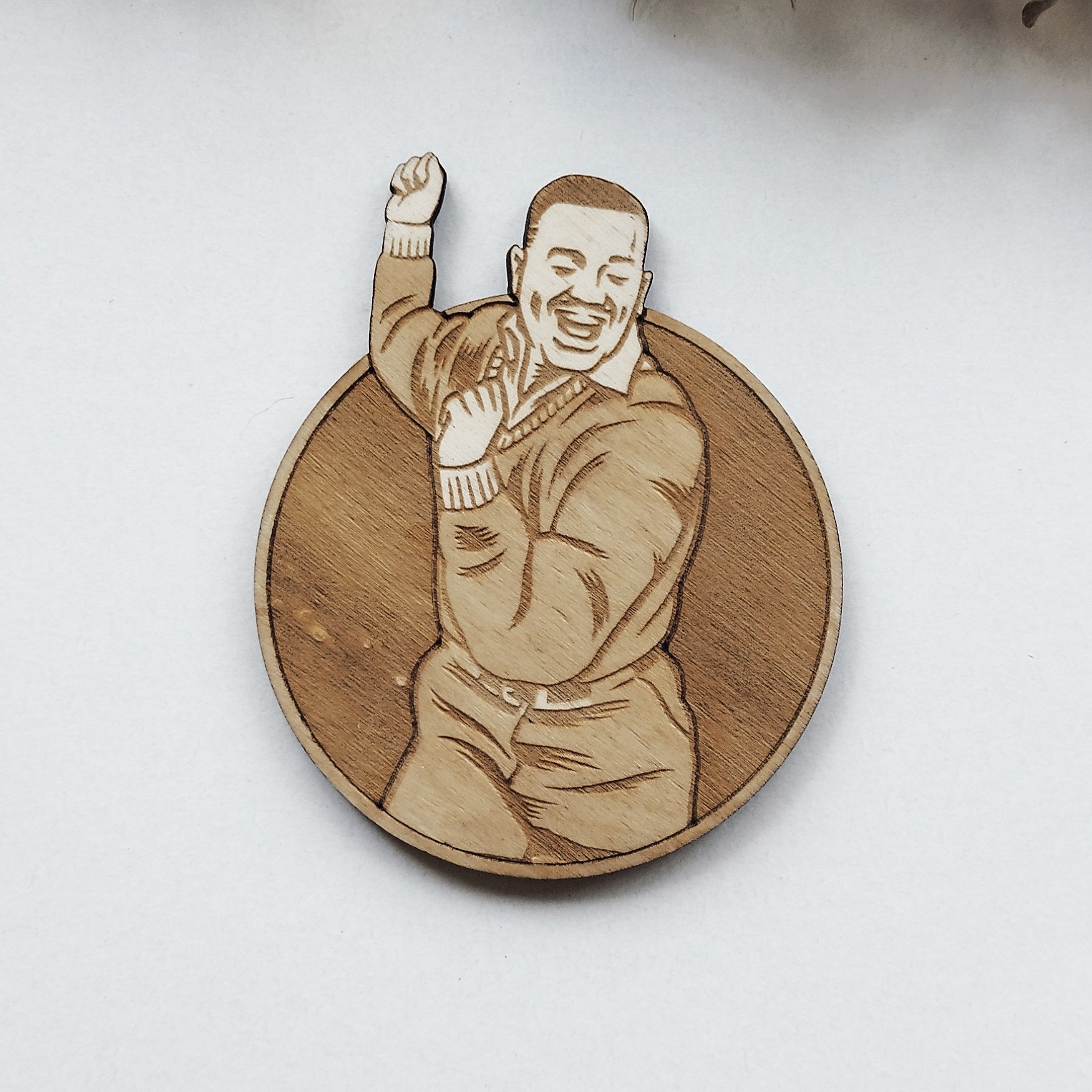 Set of 3 Fresh Prince of Belair Wooden Coasters - Handmade Gift - Housewarming - Wood Kitchenware