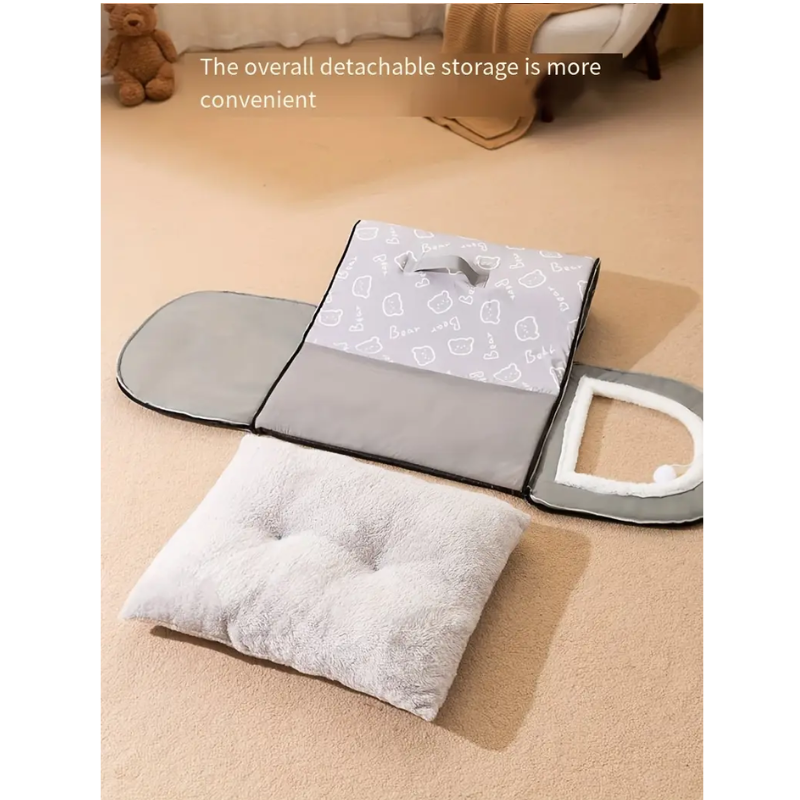 Warm Enclosed Dog Bed for All Seasons